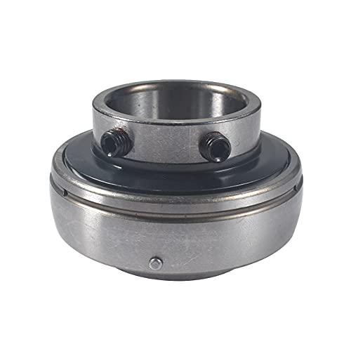 Miaowa UC206-20 1-1/4" Bore Set Screw Lock Spherical Insert Bearing - Image 2