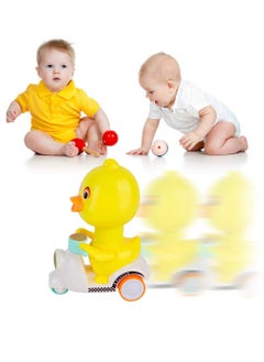 MUMS PLANET 3 in 1 Kids Toys Yellow Duck Toy Press type Motorcycle Toys  - Image 2