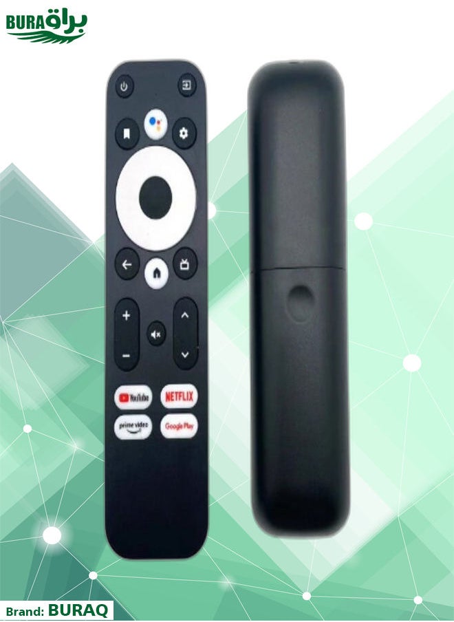 التحكم عن بعد الصوت متوافق مع Geepas M-Echo KM2 / KM2Plus TV التحكم عن بُعد