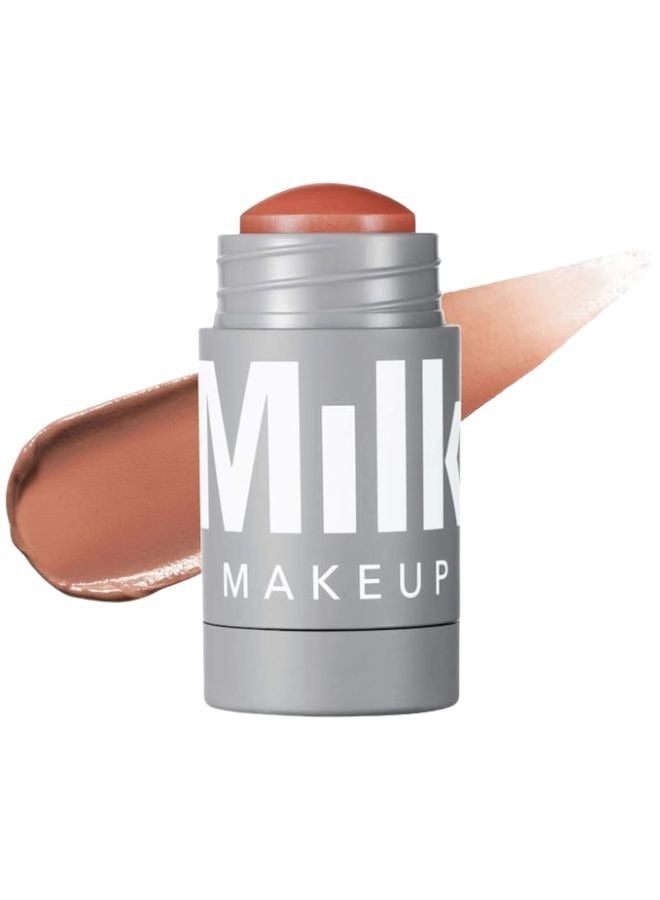 MILK MAKEUP MILK MAKEUP Lip + Cheek Cream Blush Stick Enigma – 6 g • Rose Beige • Multi‑Use, Non‑Comedogenic Tint for Lips & Cheeks  - Image 1