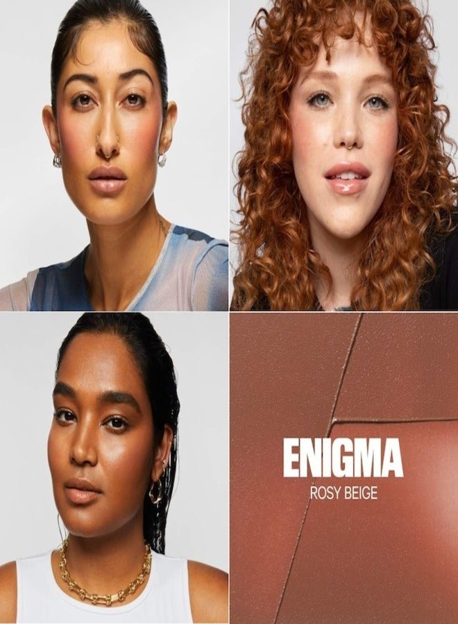 MILK MAKEUP MILK MAKEUP Lip + Cheek Cream Blush Stick Enigma – 6 g • Rose Beige • Multi‑Use, Non‑Comedogenic Tint for Lips & Cheeks  - Image 2