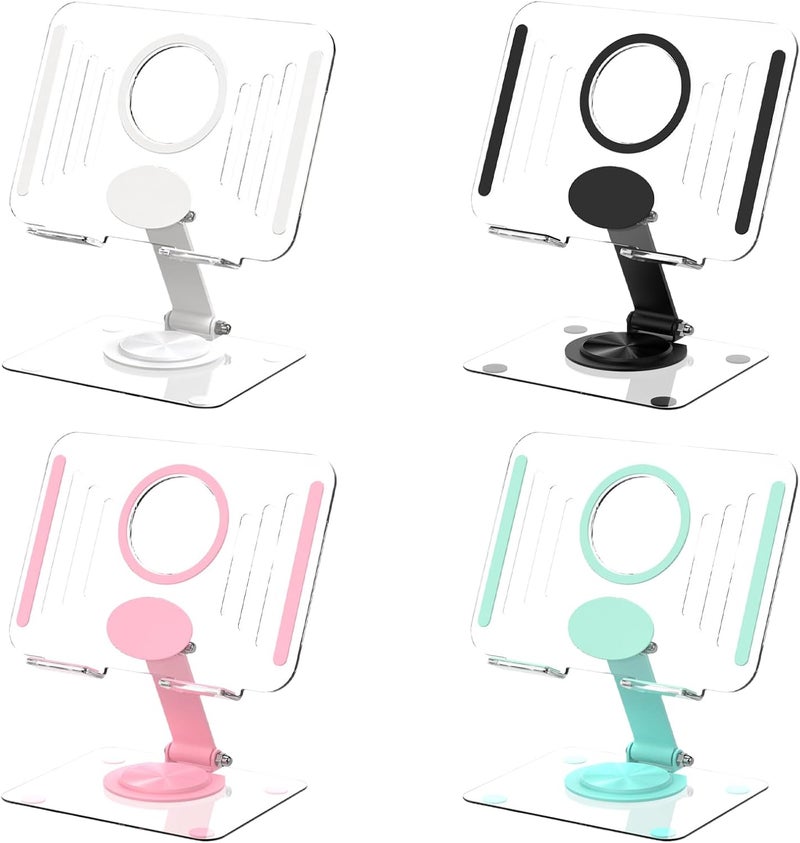 ABS Tablet Stand Adjustable Foldable Tablet Improve Heat Dissipation Foldable Notebook Desk Organize Adjustable Laptop - Image 4
