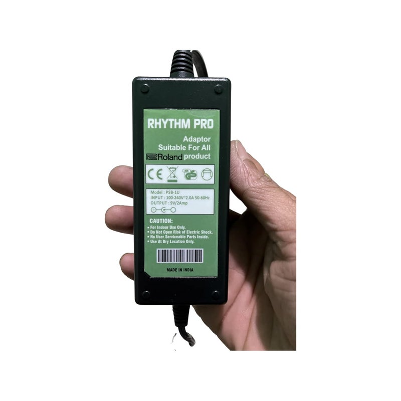 RHYTHM PRO محول طاقة بديل بوس/رولاند 9 فولت / 200 مللي أمبير محول تيار متردد PSA-230ES، PSA-230S، PSA-240 للدواليب المختارة (النماذج المذكورة أدناه) - Image 4