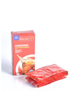 Recare Colorful Fruit Flavored Condoms (12 Count)  - Image 3