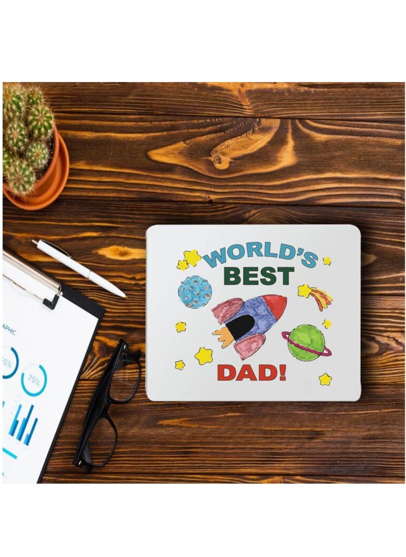 PRINTSHOP4ME Father's Day Mouse Pad - Father's Day Mouse Pad with Shortcut Reference Guide for Mac OS, Windows - Father's Day Design Printed Mouse Pad for PC, Laptop, Gaming - Gift for Father's Day  - Image 5