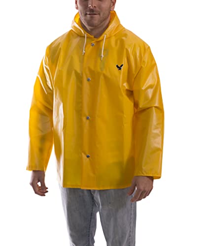 Tingley Iron Eagle J22107 Waterproof Hooded Jacket With Attached Hood, Extra-Large, Gold - Image 1
