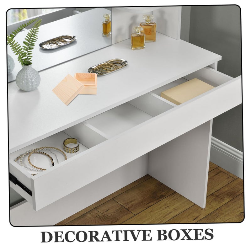 Small Unfinished Pine Wood Box With Lid For Jewelry Storage And Home Decor - Image 4