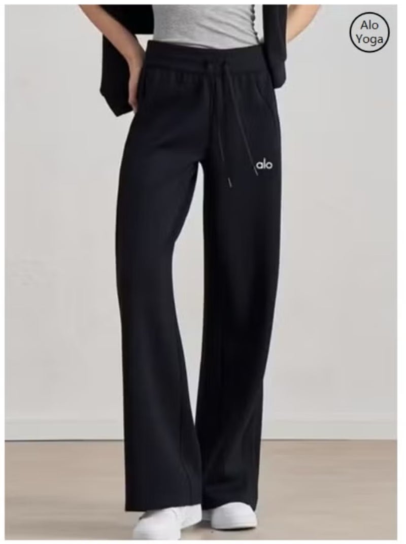 ألو يوغا ALO YOGA Women's Wide Leg Pants - Casual Sweatpants - Image 1