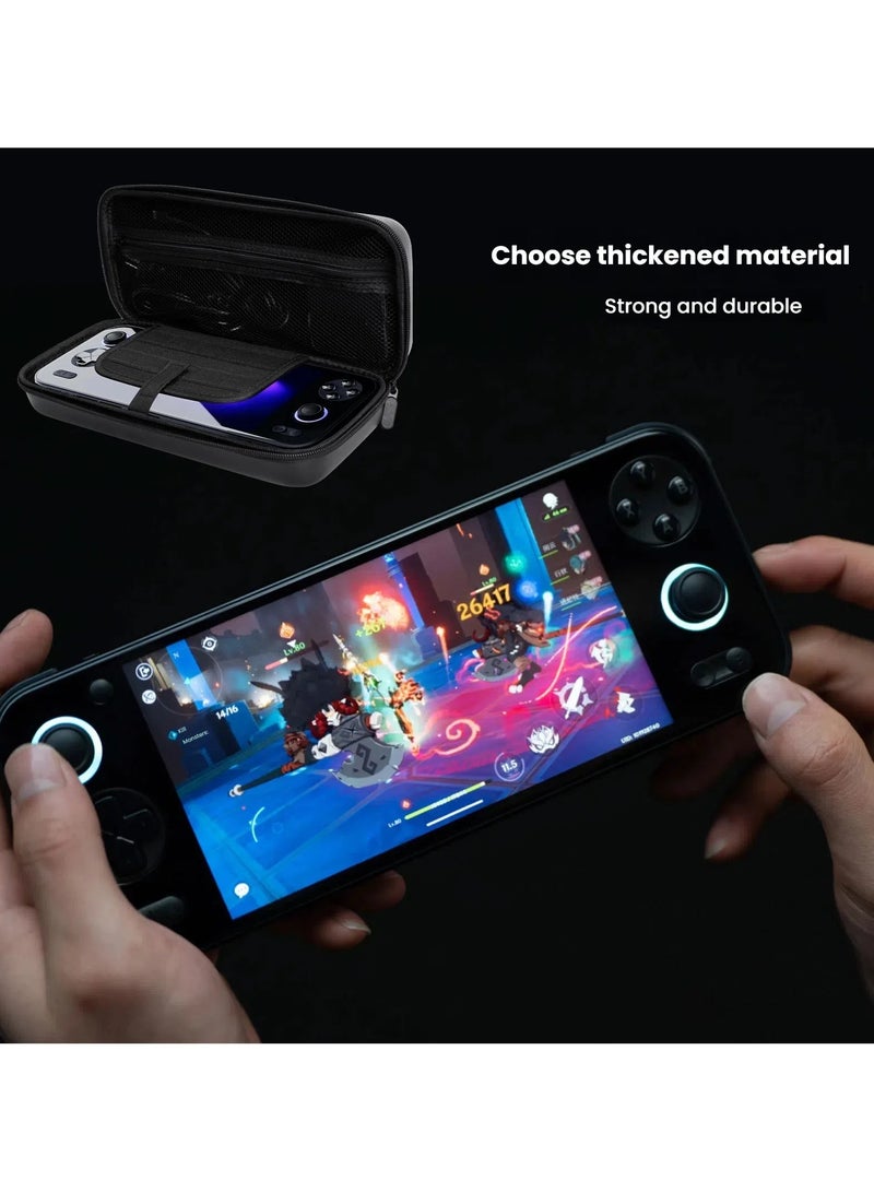 عام "حافظة سفر لجهاز AYANEO Pocket S | مصنوعة من مادة EVA الجلدية المقاومة للماء والصدمات | بتصميم حماية مُجزّء + خفيف الحمل للسفر" - Image 5