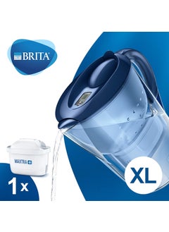 BRITA BRITA Marella XL German Made Water Filter Jug 3.5 L Blue | Powerful Filtration with MicroFlow Technology | Activated Micro Carbon Pearls for Fresh and Enriched Taste of Water  - Image 4