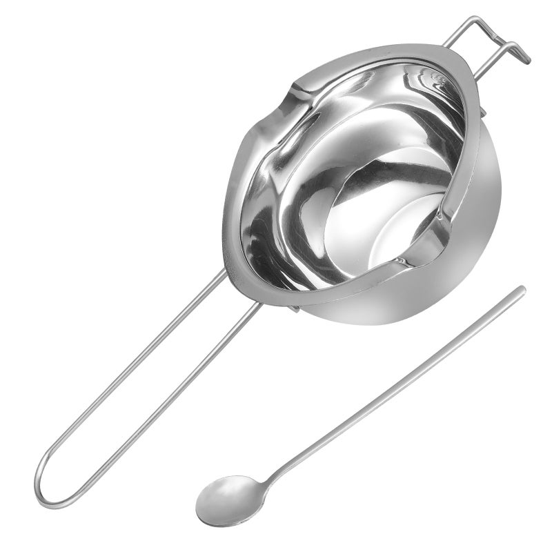 1pc Stainless Steel Melting Pot with Handle for Melting Chocolate Butter Candy - Image 1