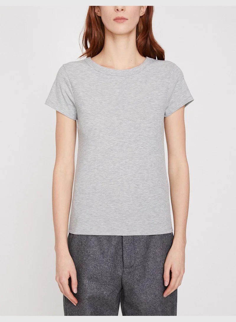 KOTON Crew Neck T-Shirt