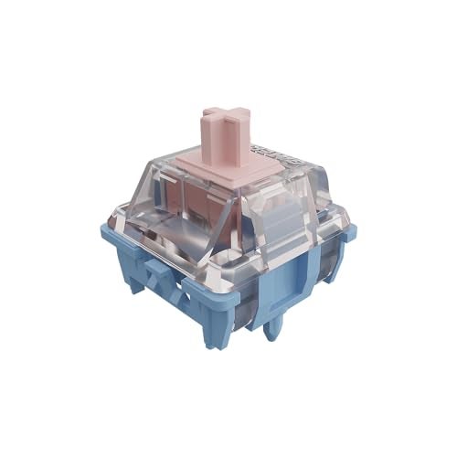 GATERON Melodic Keyboard Switches, Clicky RGB LED 5 Pin Factory Pre-lubed 60gf Key Switches for MX Mechanical Keyboard(35PCS) - Image 5