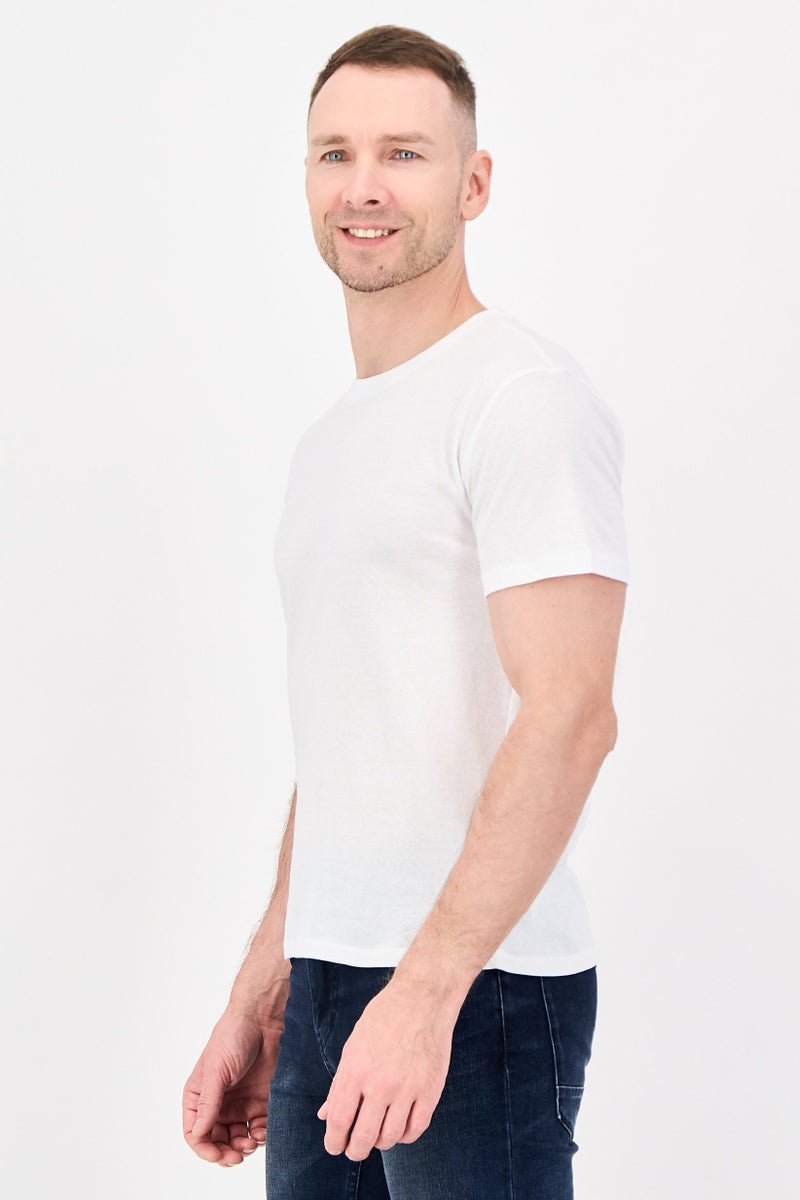 Frye Men Crew Neck Short Sleeve Brand Logo T-Shirt, Multicolor - Image 2