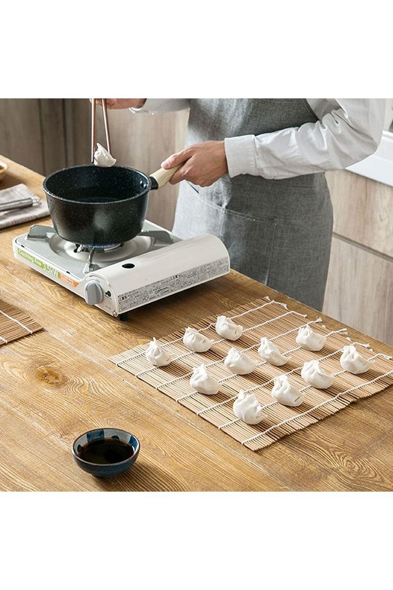 LIMOS Sushi Making Kit Set, 10 PCS Beginner Sushi Kit Including 2 Sushi Roller, 5 Pairs of Chopsticks,1 Paddle,1 Spreader, 1 Sause Dish Set for Sushi Lovers. - Image 2