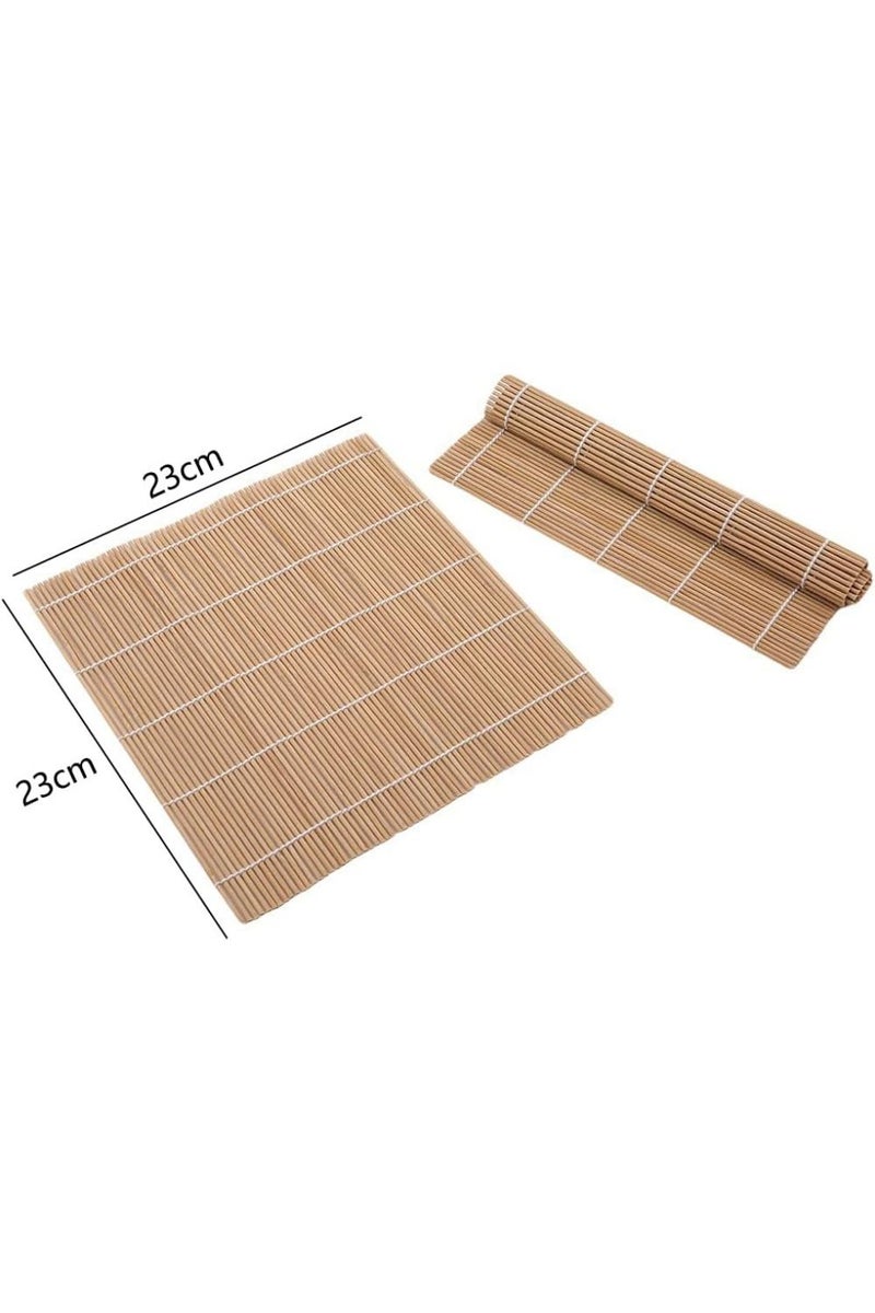 LIMOS Sushi Making Kit Set, 10 PCS Beginner Sushi Kit Including 2 Sushi Roller, 5 Pairs of Chopsticks,1 Paddle,1 Spreader, 1 Sause Dish Set for Sushi Lovers. - Image 3