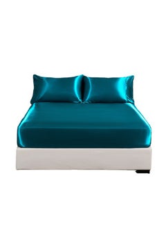 Solid color four-piece set, simple sheets, fitted sheets, pillowcases, bedding