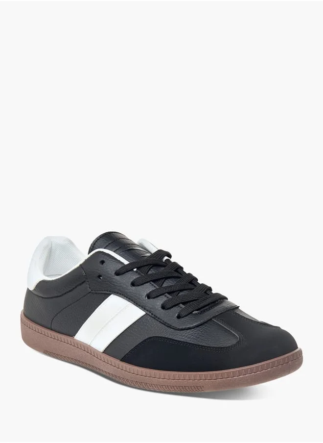 داش Panelled Lace-Up Sports Shoes