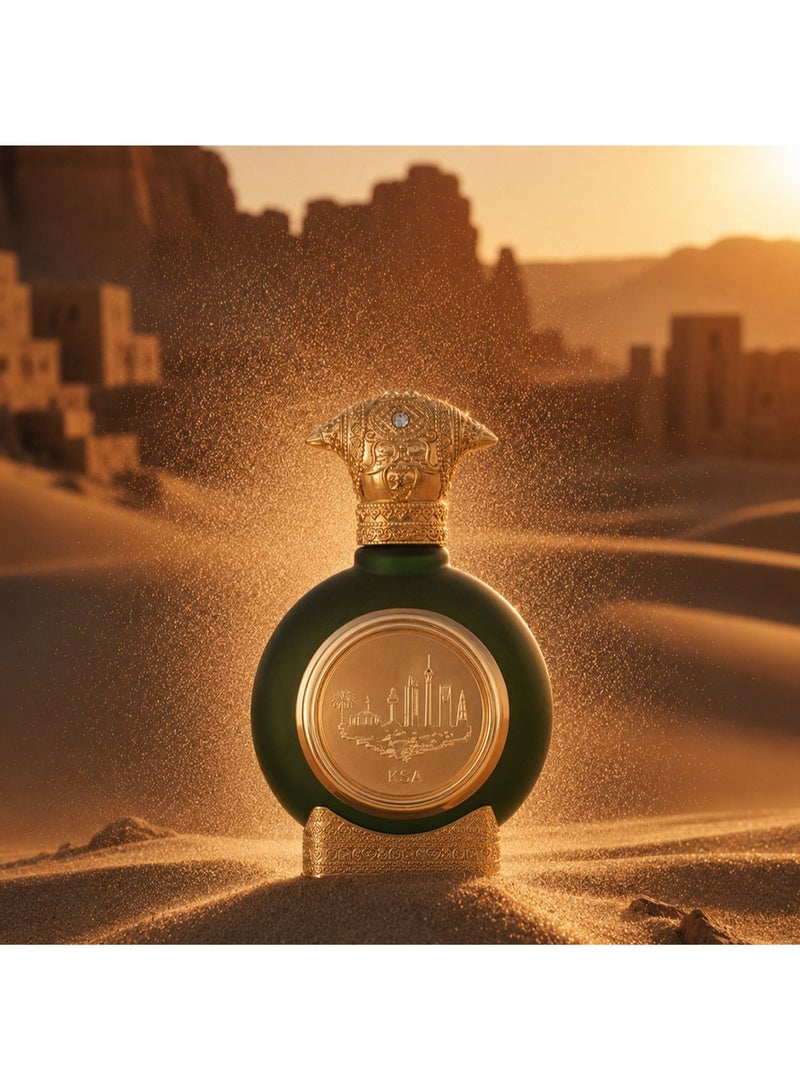 Taif Al Emarat KSA Eau de Parfum 75ml, Unisex Arabic Perfume, Long Lasting Oud Rose Fragrance with Amber Base - Image 4