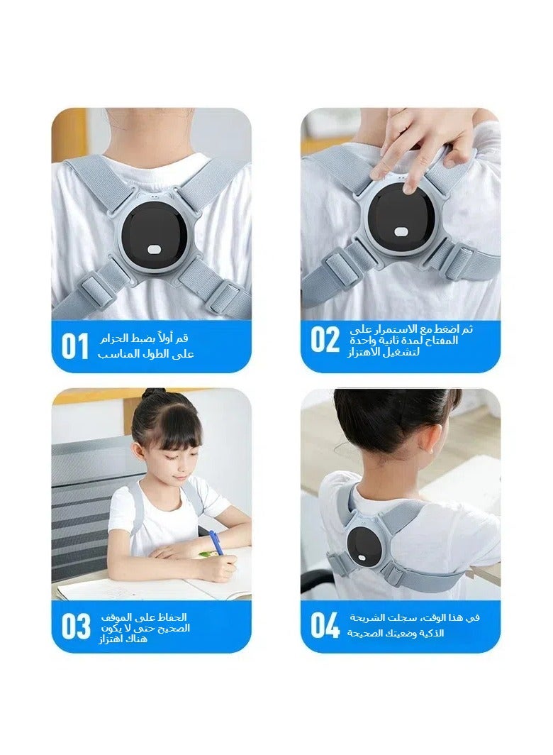 general Intelligent camel reminds students to sit posture straightening automatic induction LCD adult children sitting posture reminder instrument - Image 5
