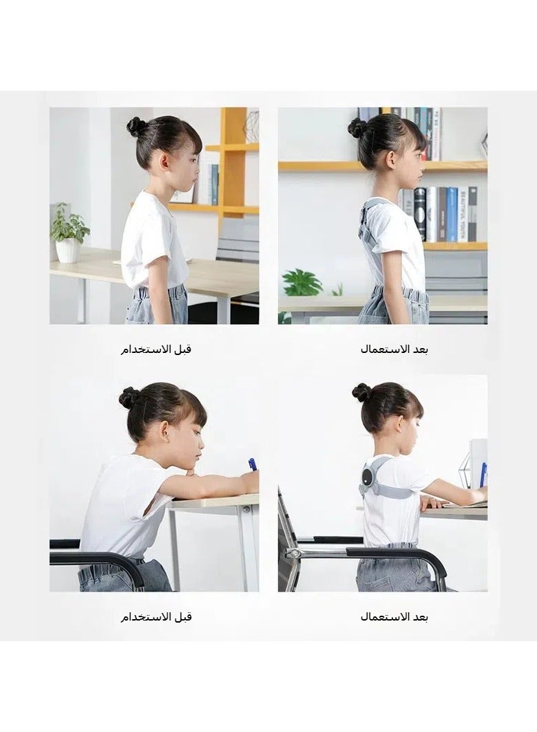 general Intelligent camel reminds students to sit posture straightening automatic induction LCD adult children sitting posture reminder instrument - Image 4