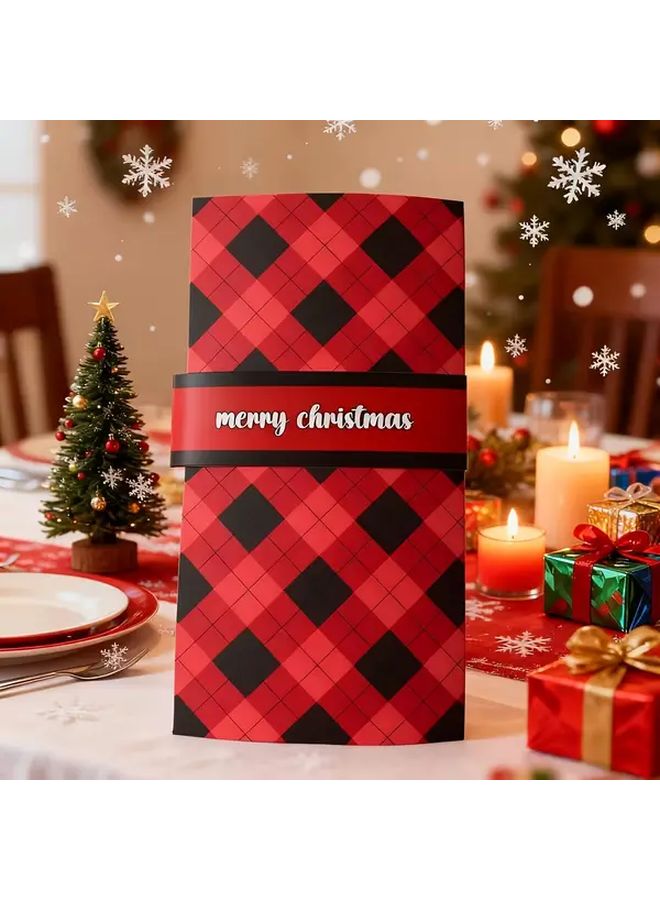 Handmade Waterfall Christmas Gift Card Album With 2pcs Surprise Cards And Envelopes For Holiday Gifts - Image 2