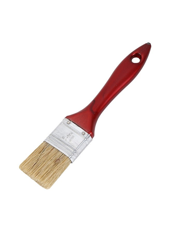 LAWAZIM Paint Brush-1.5inch- No Streaks Flat Trim Brush with Ergonomic Handle for High Precision Control -for DIY Professional Interior Exterior Home Improvement for Latex and Oil Paints & Wood Stains - Image 2