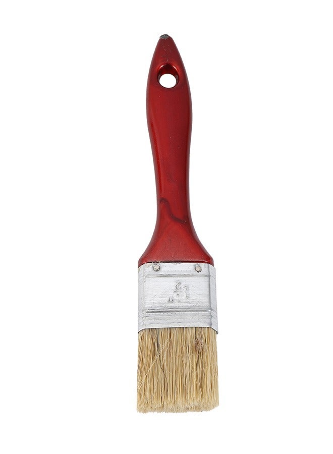 LAWAZIM Paint Brush-1.5inch- No Streaks Flat Trim Brush with Ergonomic Handle for High Precision Control -for DIY Professional Interior Exterior Home Improvement for Latex and Oil Paints & Wood Stains - Image 3