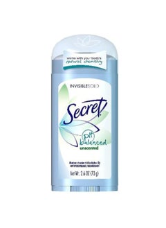 Secret Secret Opaque Solid Deodorant Unscented, 75 ml 