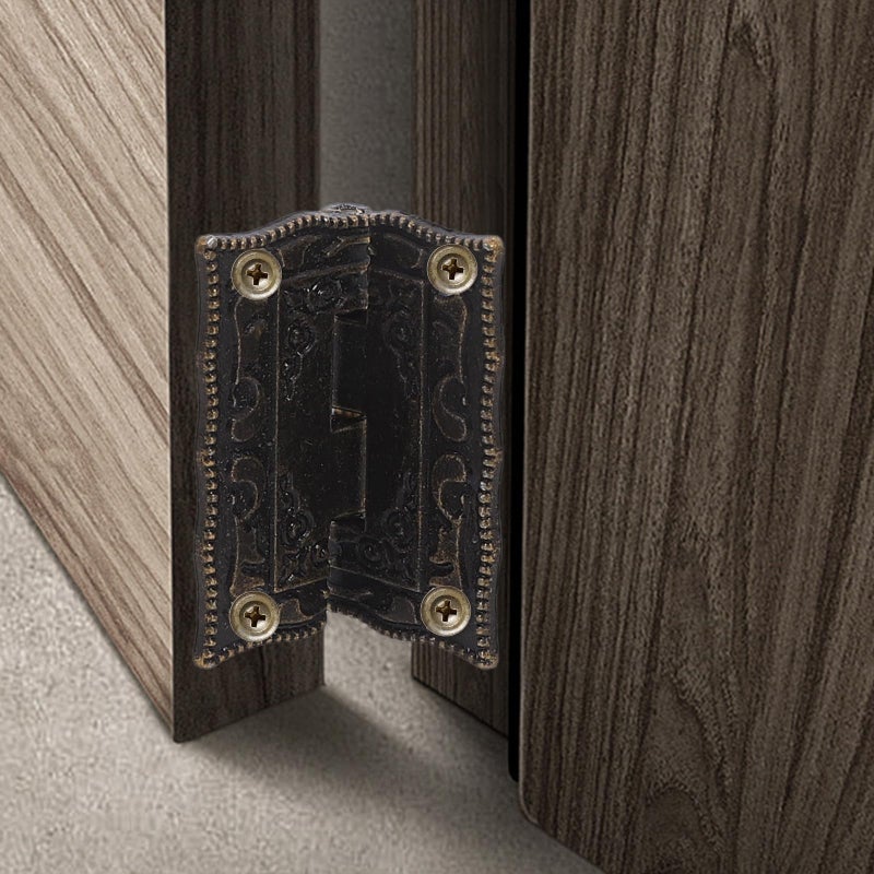 Vintage Decorative Chest Hinges 26x23mm Small Size For Wooden Jewelry Box Cabinet Doors 10Pcs - Image 5