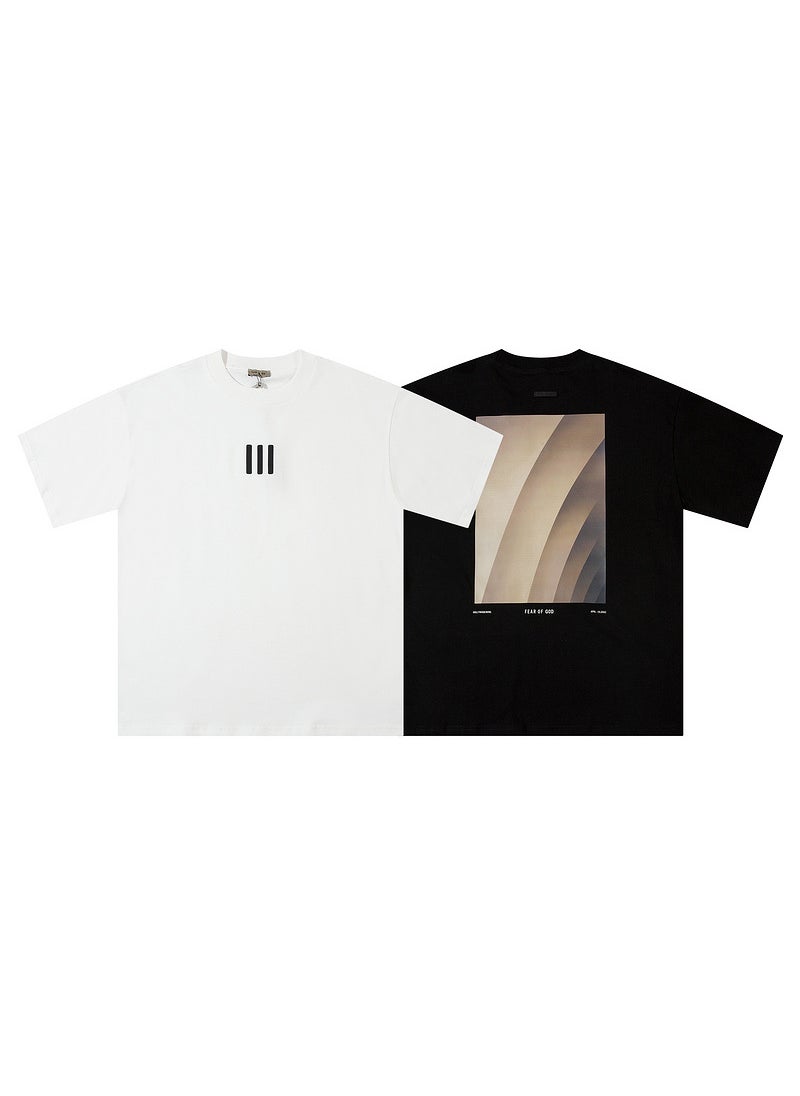 1 x 5 pcs SSFG Mainline Unisex Oversized Tee Black