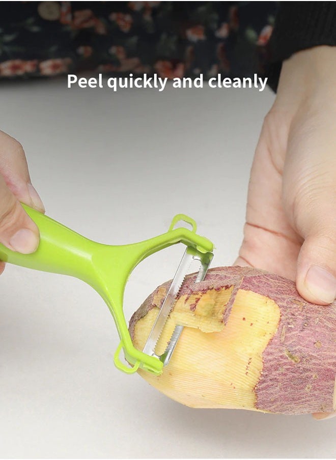Cady One - Vegetable Slicer, Onion Slicer with Container, Slicer 14 in 1 Kitchen Slicer for Carrot, Cabbage, Potato, Garlic, Tomato, Fruit, Salad - Image 1