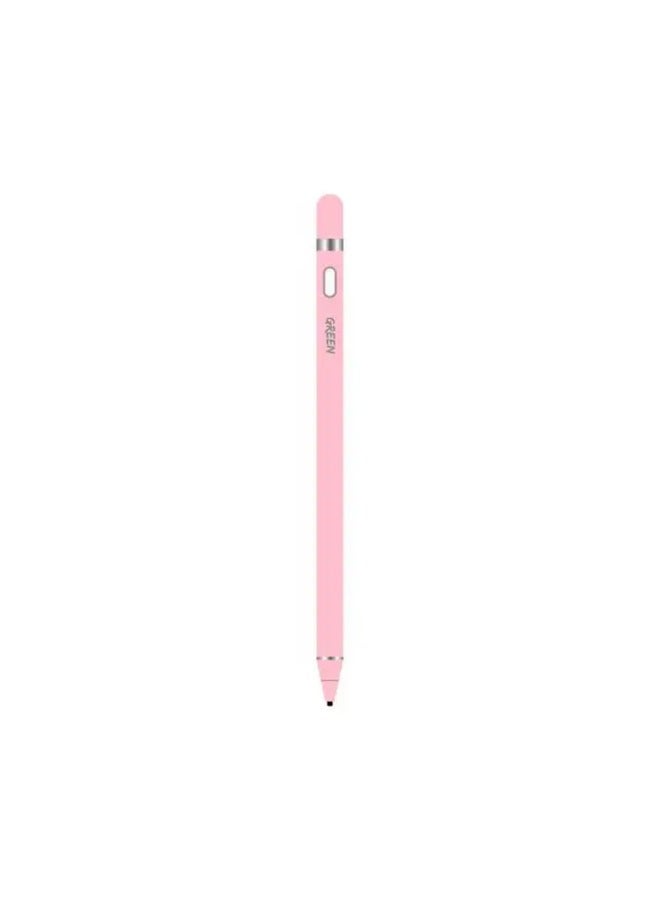 GREEN LION 1.45mm Touch Stylus Pen For iOS/Android Phones, iPad, Tablets - Pink - Image 1