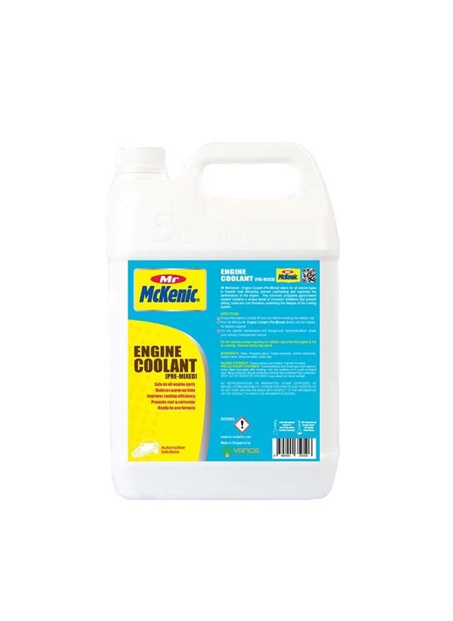 Mr McKenic - Mr Mckenic Engine Coolant ِAnti Freeze Ready to Use Pre Mixed (5L) - Image 1