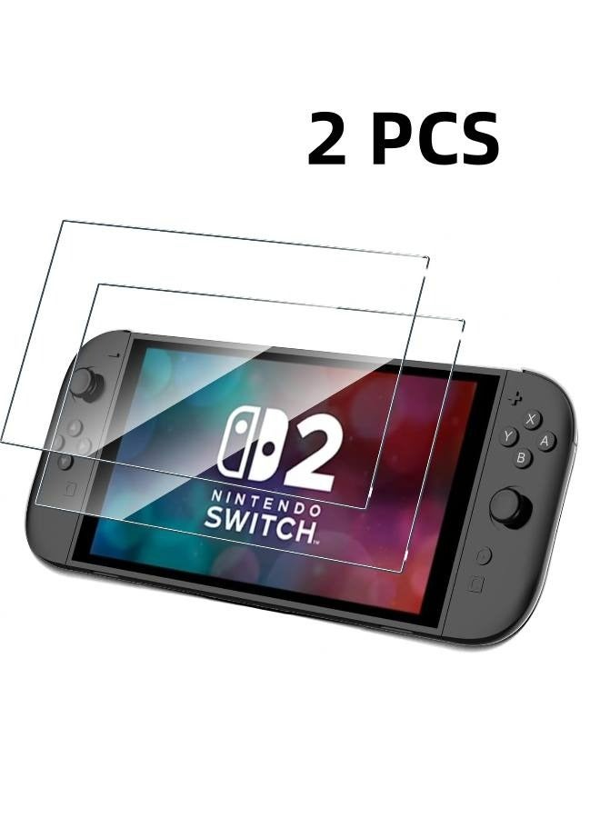 2-Pack AR Screen Protector for Nintendo Switch 2 (2025) 7.9 inch [Anti-Reflection & Ultra HD Clear][Not Glass] Anti-Fingerprint, Highly Responsive Touch, Bubble-Free Easy Installation - Image 1