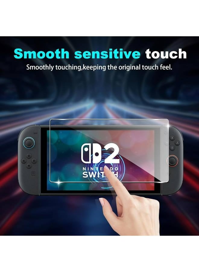 2-Pack AR Screen Protector for Nintendo Switch 2 (2025) 7.9 inch [Anti-Reflection & Ultra HD Clear][Not Glass] Anti-Fingerprint, Highly Responsive Touch, Bubble-Free Easy Installation - Image 4