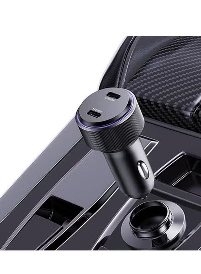 NIPUDUN Pack of 2 Type-C fast car charger and USB Type-C port 60w - Image 2