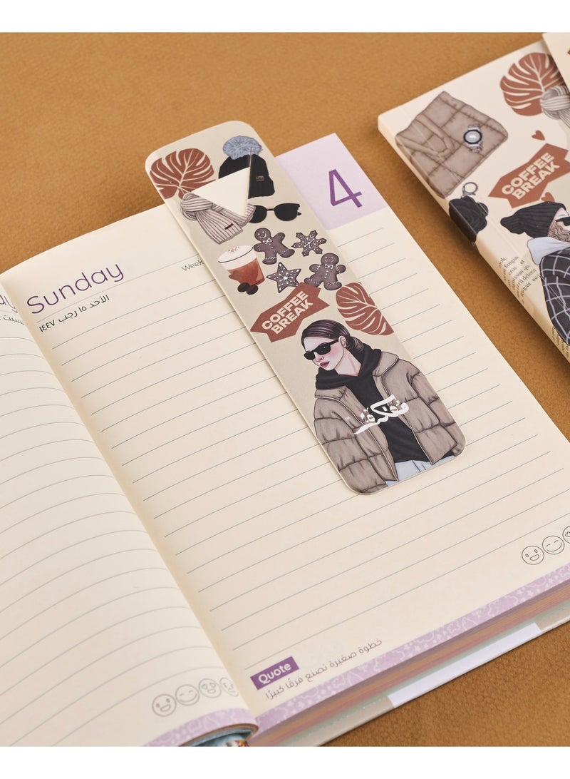 Mofakera Calendar Classy Winter Daily Year Gift Box 2026 ( Agenda ) - Image 4