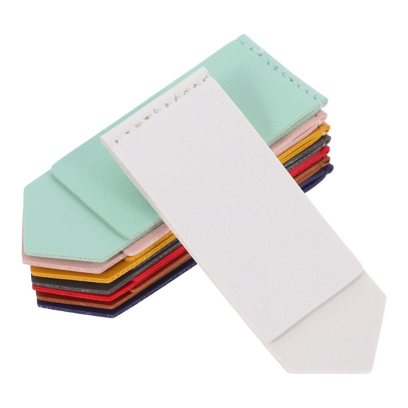 8 Pcs Pu Corner Bookmark Page Book Marks Cute Book Accessories For Women Men Kids Students Book Birthday Presents - Image 1