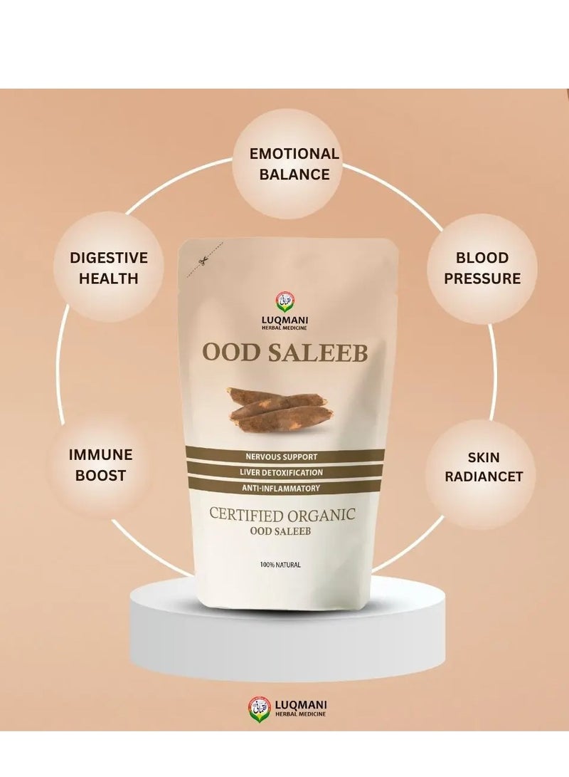 Luqmani Herbs Ood Saleeb 100 Gm Raw - Image 2