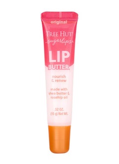 Tree Hut Tree Hut Sugarlips Original Lip Butter | Lock in Moisture & Nourish Skin for Full, Hydrated Lips | Essential Lip Care | 0.52 fl oz.  - Image 1