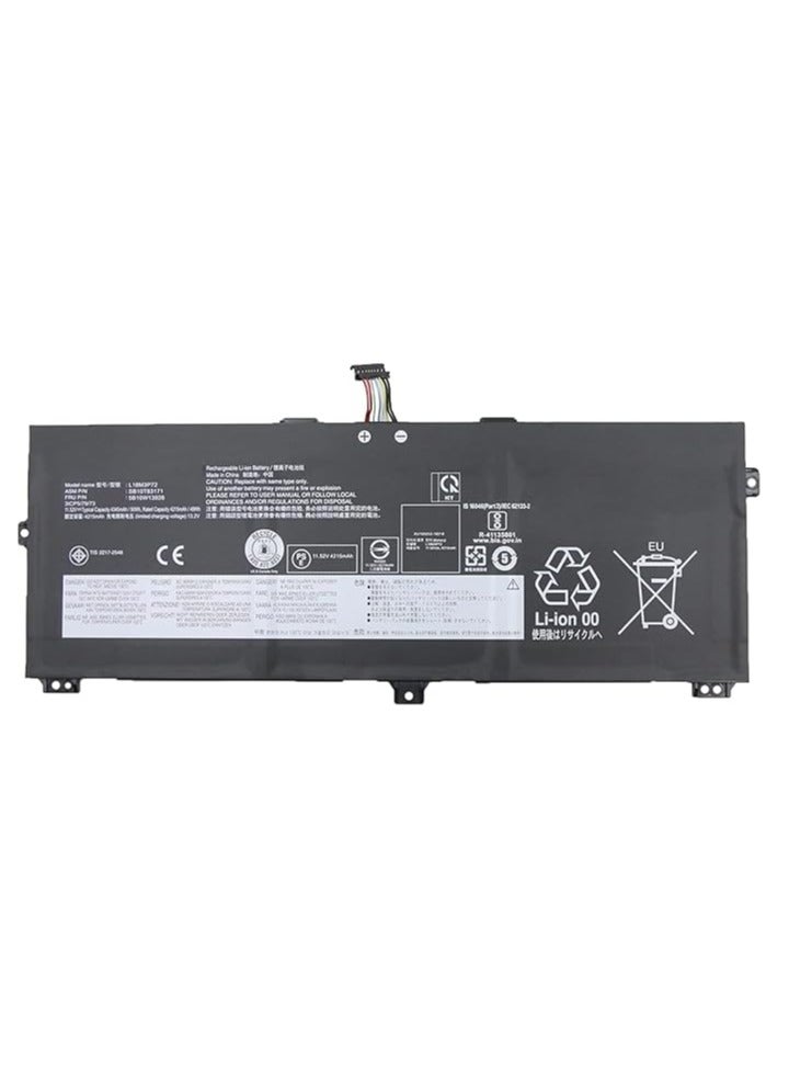 Terabyte Replacement L18M3P72 L18L3P72 Laptop Battery for Lenovo ThinkPad X13 Yoga 1st Gen ThinkPad X390 Yoga Series 02DL021 SB10K97659 5B10W13927 L18M3P72 02DL022 SB10K97660 5 1Wh - Image 1