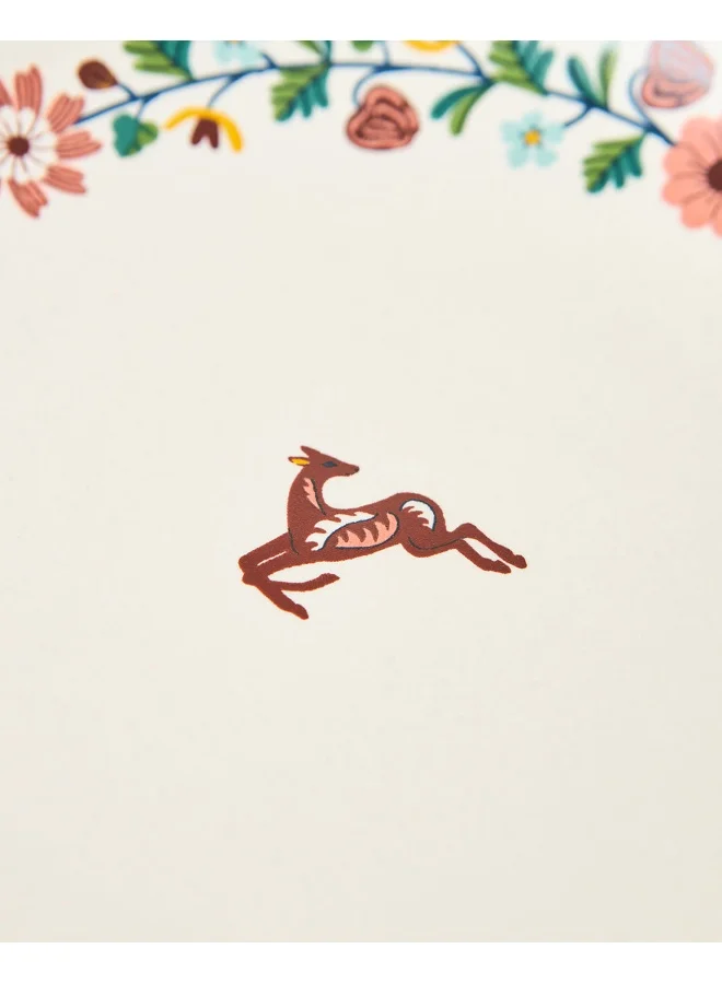 Chumbak Hangul Quarter Plate, 8" dia | Kashmir Trails