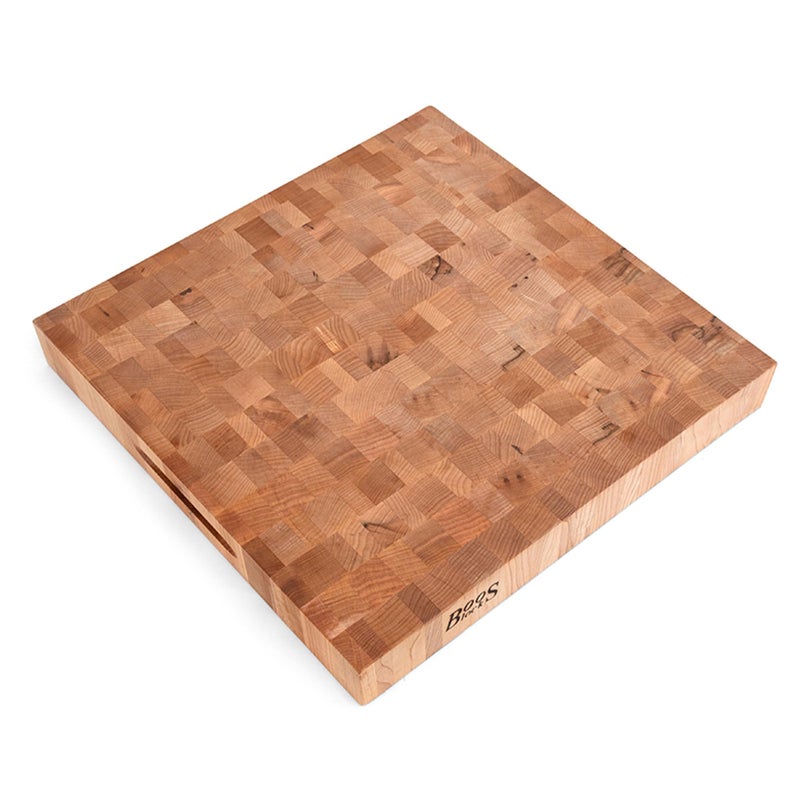 John Boos Block Large Reversible Wood Chopping Board CCB Series 18x18x225 Maple