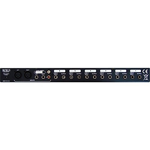 rolls RA62C 6-Ch Pro Headphone Amp 1U - Image 2