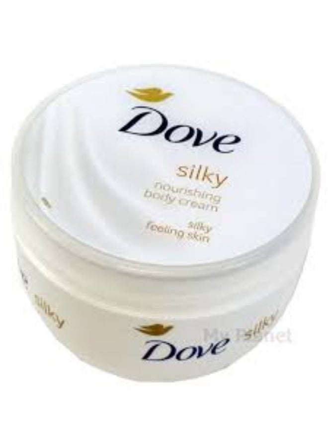 Dove Body Silky Body Cream 300ml - Image 4