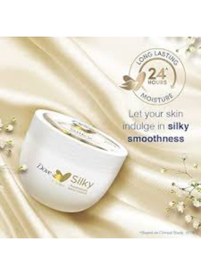 Dove Body Silky Body Cream 300ml - Image 3