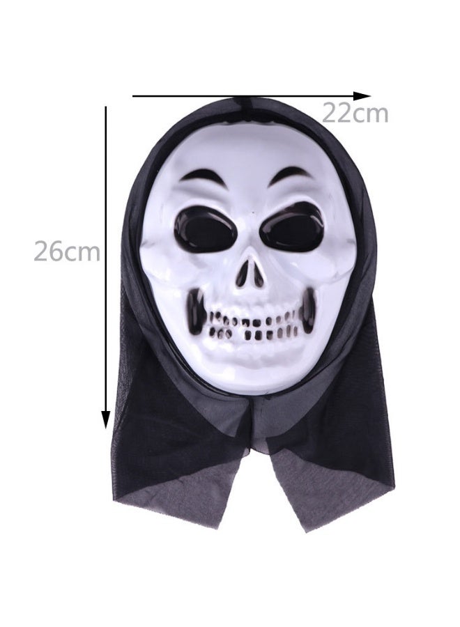 NIBEMINENT Halloween Scary Skeleton Mask - Elevate Your Party with Chilling Vibes