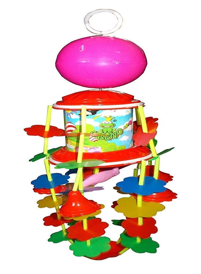 SHANVI R Brothers™ Jhoomer Musical Merry Go Round Toy for Baby with Soothing Sound for Kids (Multicolor - Image 5