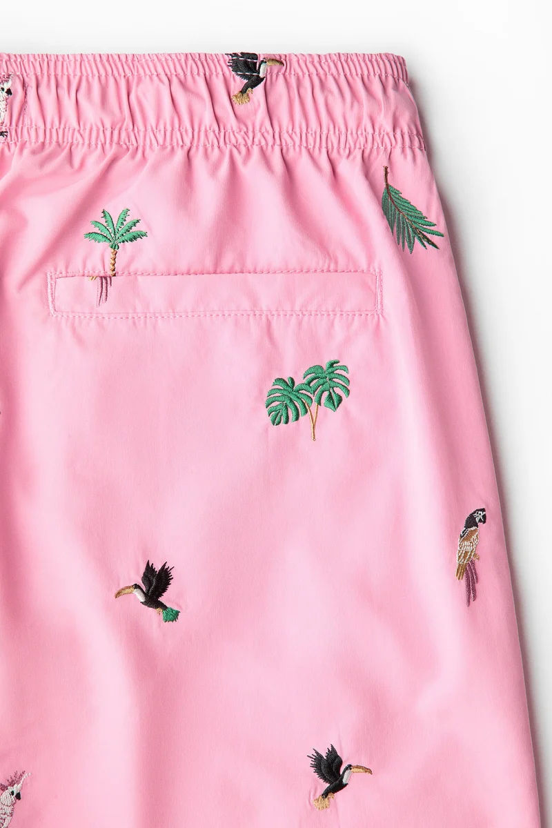 H&M  Patterned swim shorts for Men | Best Price UAE